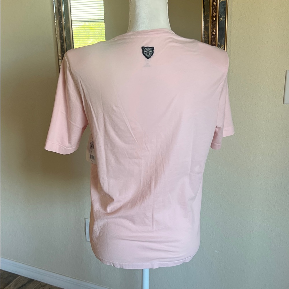 Lita by Ciara Boxy Shoulder Pad Cotton T-Shirt - Picture 9 of 11